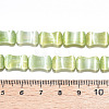 Dyed Natural Selenite Beads Strands G-T138-234E-4