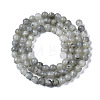 Natural Labradorite Round Beads Strands G-S158-4mm-2