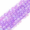 Synthetic Moonstone Beads Strands G-E573-01B-09-2