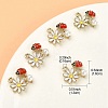 Alloy Enamel Pendants ENAM-YW0003-44-3