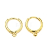 Brass Hoop Earring Findings KK-G557-11G-1