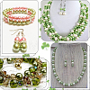 Saint Patrick's Day Acrylic/ABS Plastic Imitation Pearl OACR-SP0001-66A-02-5