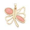 Alloy Pave Resin Big Pendants PALLOY-N179-77MG-1