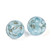 Handmade Gold Sand Lampwork Beads LAMP-H069-03B-2