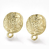 Alloy Stud Earring Findings PALLOY-T065-02-1
