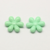Opaque Acrylic Flower Beads SACR-Q100-M052-2