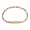 925 Sterling Silver Micro Pave Cubic Zirconia Tennis Bracelets for Women BJEW-C117-01A-G01-4