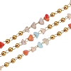 304 Stainless Steel Handmade Beaded Chains CHS-P022-02G-03-1