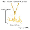 201 Stainless Steel Pendant Necklaces FS-WGC5120-01-1