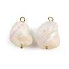 Natural Shell Nuggets Pendants X1-STAS-D378-30G-1
