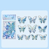 20Pcs Colorful Bow PET  Stickers PW-WG16C95-05-1