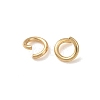 Brass Open Jump Rings KK-G604-08G-08-2
