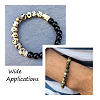 Yilisi 4 Strands 4 Style Natural Dalmatian Jasper Beads Strands G-YS0001-06-6