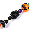 Halloween Theme Handmade Lampwork Beads Strands LAMP-N028-17A-2