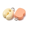 Opaque Resin Pendants FIND-E058-10-2