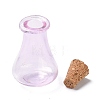 Glass Cork Bottles X1-AJEW-O032-01F-3
