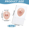 ARRICRAFT 2Pcs Soft Silicone Nose Flexible Model Body Part Displays ODIS-AR0001-03-2