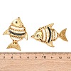 304 Stainless Steel Enamel Big Pendants STAS-Z193-09G-02-3