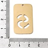 304 Stainless Steel Pendants STAS-D200-01S-G-3