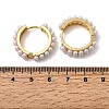 Round Brass Hoop Earrings EJEW-H180-11G-5
