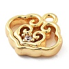 Brass Micro Pave Cubic Zirconia Pendants LS-KK-H511-01G-02-2