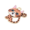 Alloy Enamel Pendants FIND-Z070-06G-04-2