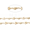 Brass Star & Heart Link Chains CHC-I036-50G-2