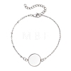 304 Stainless Steel Cable Chain Satellite Chain Bracelet Making BJEW-JB13164-04-2