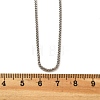 Brass Wheat Chains Necklaces for Women NJEW-D302-24P-5