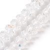 Transparent Glass Beads Strands LAMP-H061-01D-2