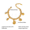 Stylish Ocean Stainless Steel Charm Bracelets OX8367-4-1