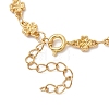 304 Stainless Steel Clover Links Chain Bracelet Making AJEW-JB01573-4