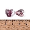 Handmade Foil Glass Beads FOIL-N029-09H-2