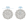 Iron Filigree Joiners Links IFIN-TAC001-01P-8