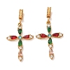 304 Stainless Steel Rhinestone Pendants RB-CBA5CCB-05B-G-1