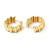 Rack Plating Brass Hoop Earrings for Women EJEW-Q770-20G-2