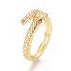 Brass Micro Pave Clear Cubic Zirconia Cuff Rings RJEW-L097-02G-3