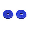 Handmade Polymer Clay Beads X-CLAY-Q251-6.0mm-41-3