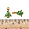 304 Stainless Steel Enamel Pendants STAS-L300-012G-36-3