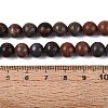 Natural Dendritic Jasper Beads Strands G-Q601-13A-01-5
