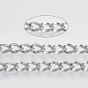 Tarnish Resistant 304 Stainless Steel Curb Chains STAS-R100-17-1