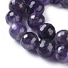 Natural Amethyst Beads Strands G-F653-22-01-3