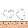 304 Stainless Steel Hoop Earrings STAS-T074-53P-3