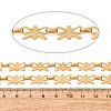 304 Stainless Steel Bowknot Link Chains SA-CBAE0F2-12G-2