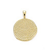 Brass Enamel Pendants KK-Q283-057D-NR-2