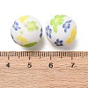 Food Grade Eco-Friendly Printed Silicone Beads SIL-A013-01A-25-3