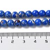 Synthetic Imperial Jasper Dyed Beads Strands G-D077-A01-01A-5