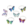 Brass Finger Rings KK-H257-13S-4