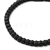 Black Cubic Zirconia Tennis Bracelet BJEW-M301-01EB-2