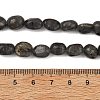 Natural Fluorescent Syenite Rock(Glow under UV Light) Beads Strands GG-C286-A26-5